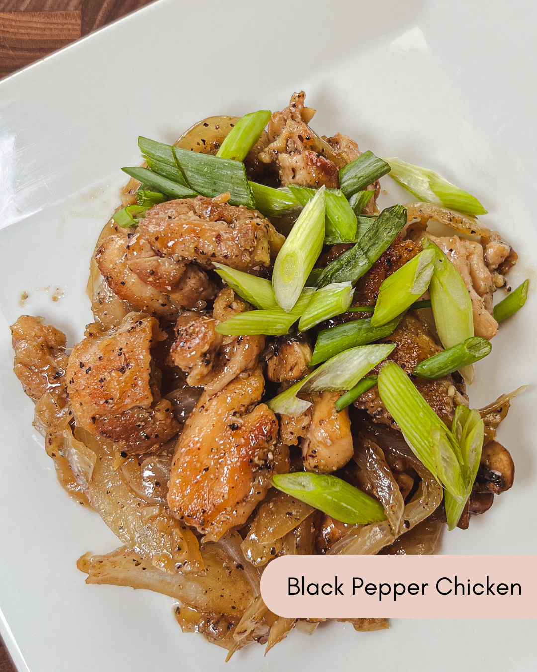 Black Pepper Chicken