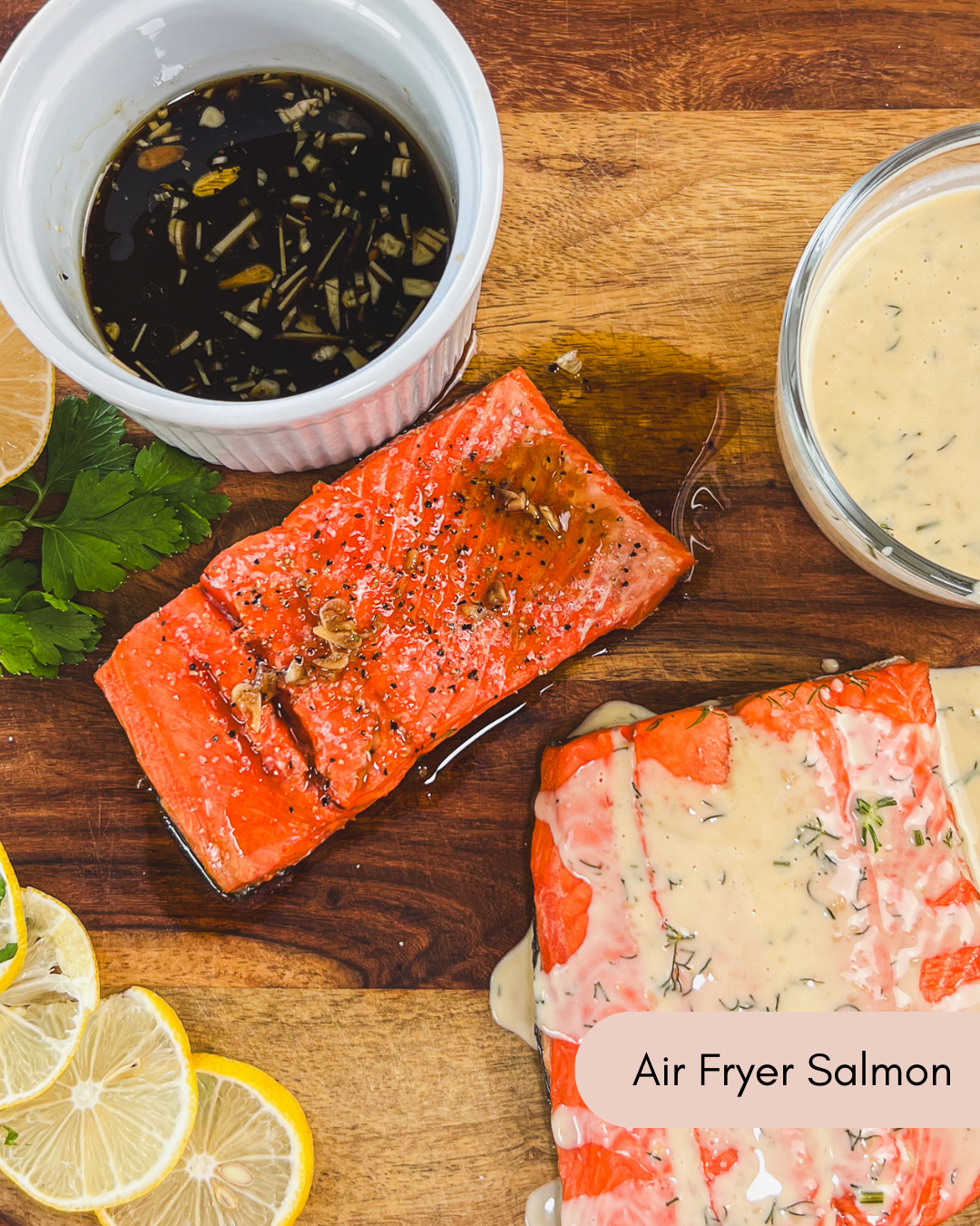 Air Fryer Salmon